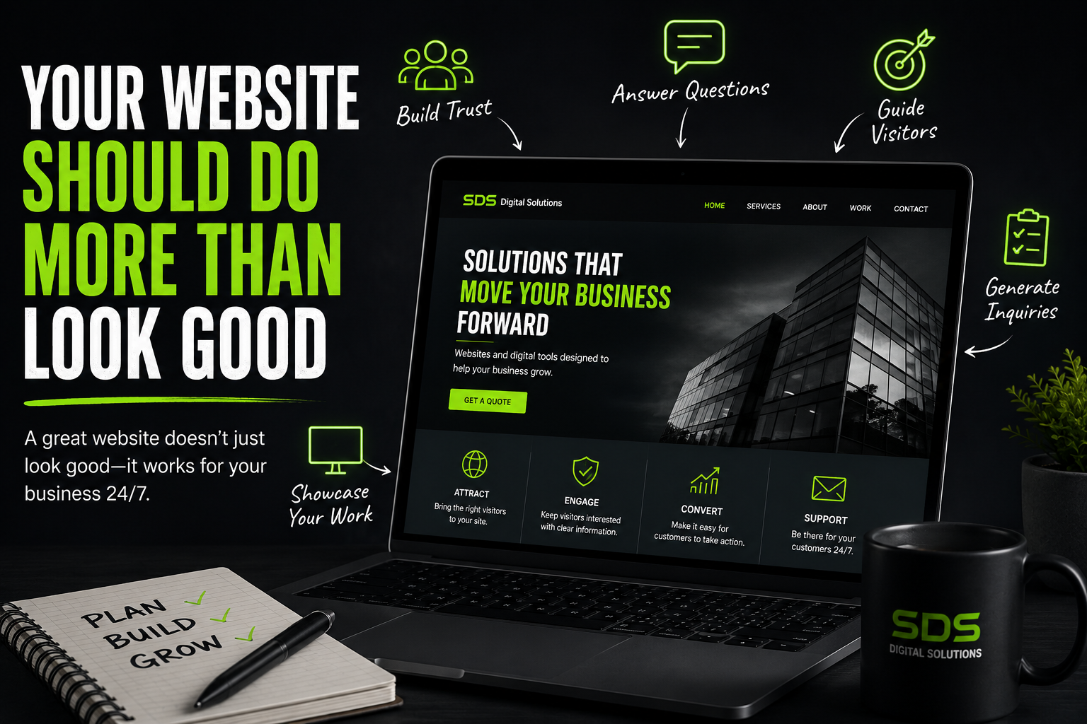 Your Website Should Do More Than Look Good