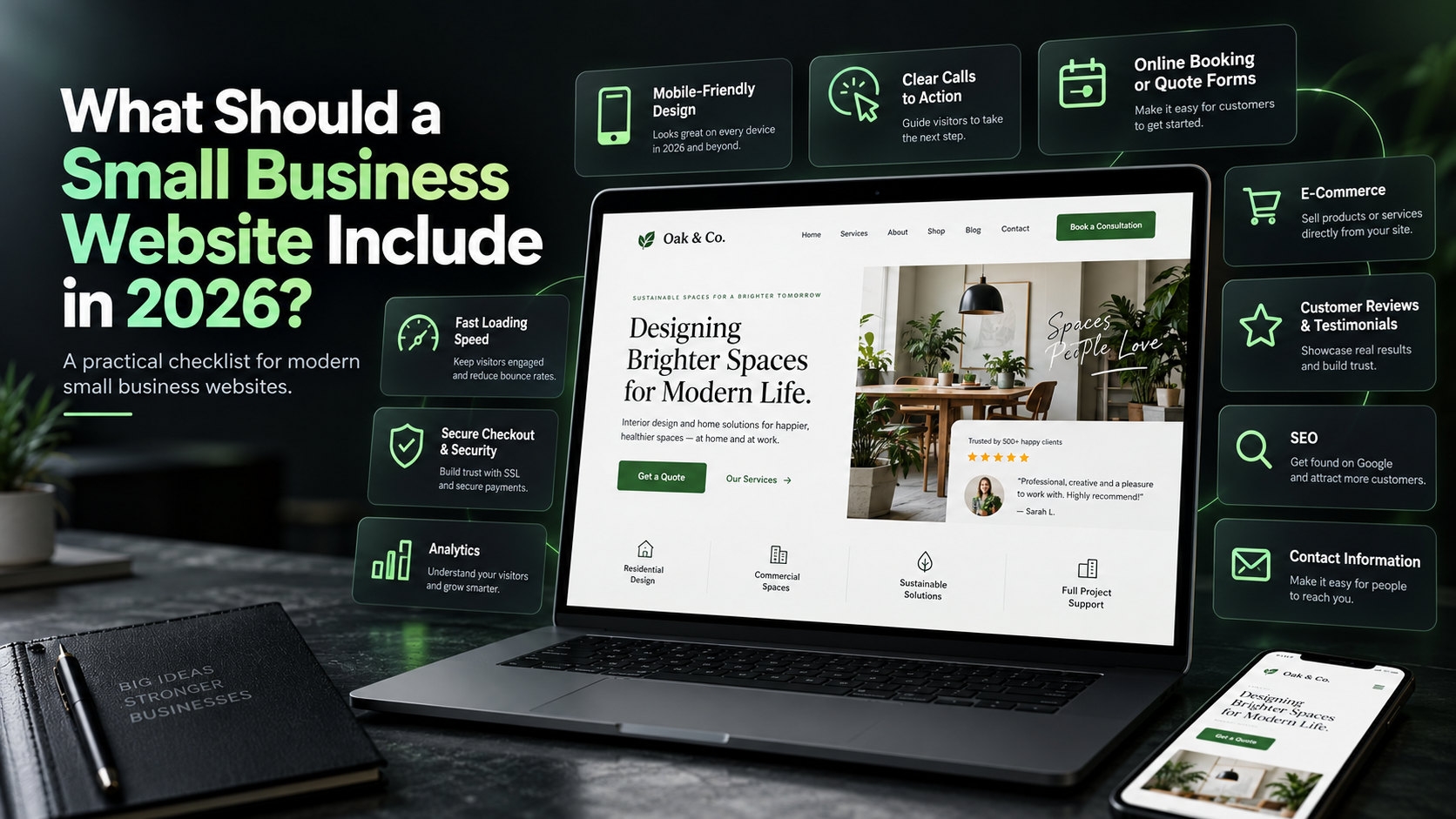 What Should a Small Business Website Include in 2026?
